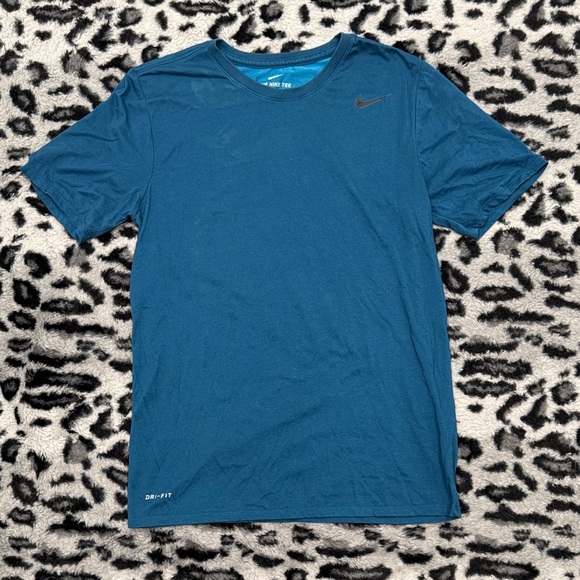 Nike Other - Nike Men's Teal Dri-FIT Short Sleeve Tee